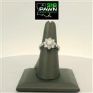 Lab Grown Lady's Diamond Cluster Ring 15 Diamonds 2.51 Carat T.W.